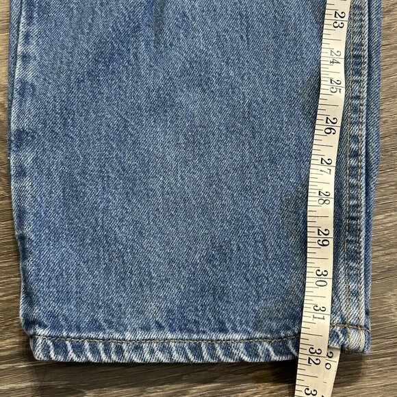 Vintage Carhartt Jeans Size 44x32 Straight Fit Heavyweight 5-Pocket B998 DST - Picture 7 of 9